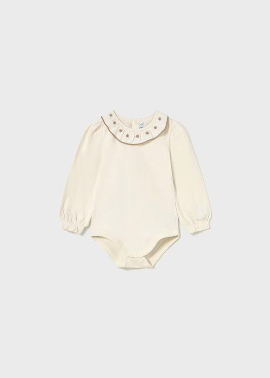MAYORAL BABY COLLAR BODYSUIT