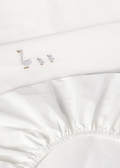 MAYORAL BABY COT SHEET SET