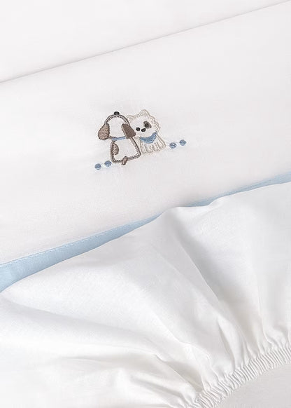 MAYORAL BABY COT SHEET SET