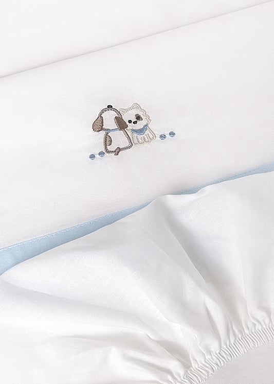 MAYORAL BABY COT SHEET SET