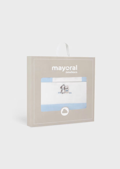 MAYORAL BABY COT SHEET SET
