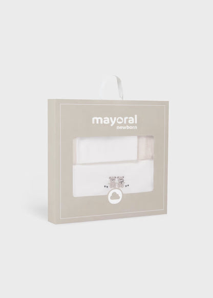 MAYORAL BABY COT SHEET SET