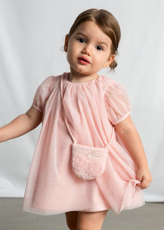 MAYORAL BABY EMBROIDERED CEREMONY DRESS