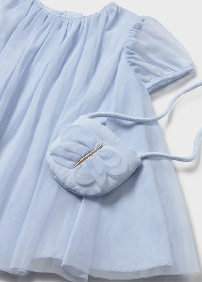 _MAYORAL EMBROIDERED CEREMONY TULLE DRESS