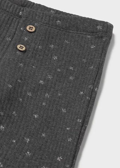 MAYORAL RIBBED FLARE LEGGINGS