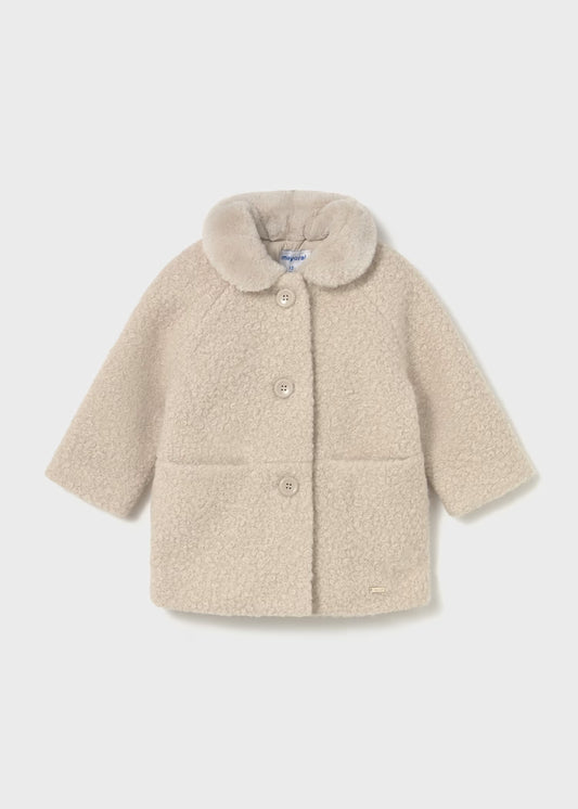 MAYORAL SHEARLING COAT