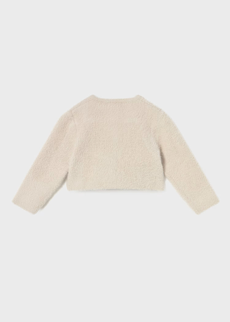 MAYORAL BABY FLUFFY KNITTED CARDIGAN