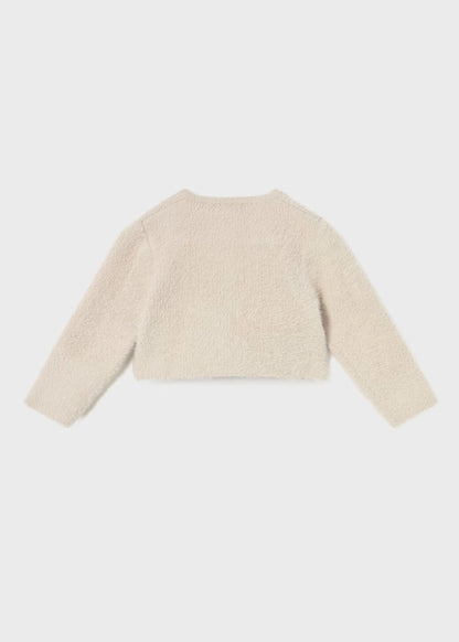 MAYORAL BABY FLUFFY KNITTED CARDIGAN