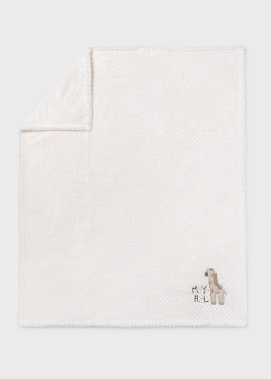 MAYORAL BABY FUR DOUBLE SIDED BLANKET