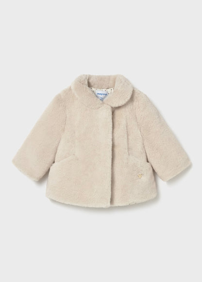 MAYORAL BABY FUR COAT