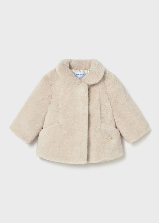 MAYORAL BABY FUR COAT