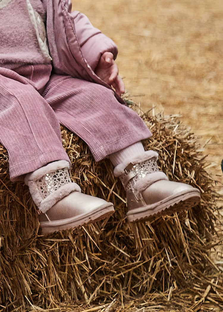 MAYORAL BABY FUR LINED BOOTS