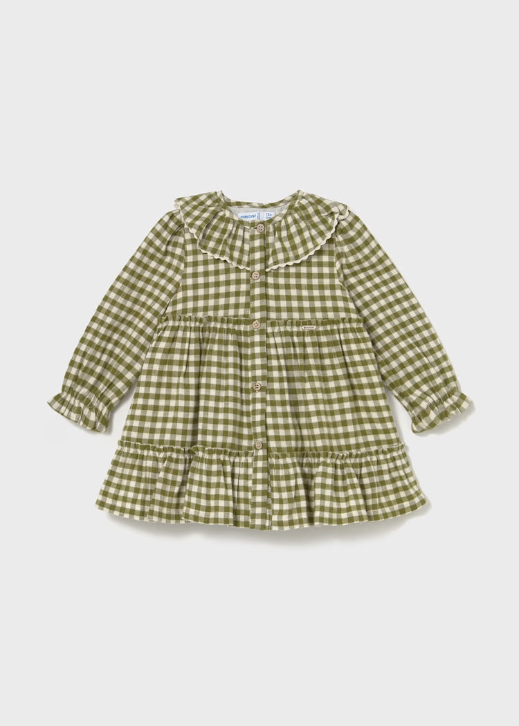 MAYORAL BABY GINGHAM DRESS