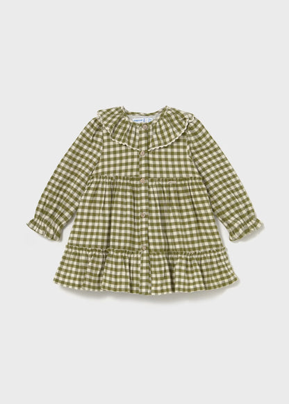 MAYORAL BABY GINGHAM DRESS