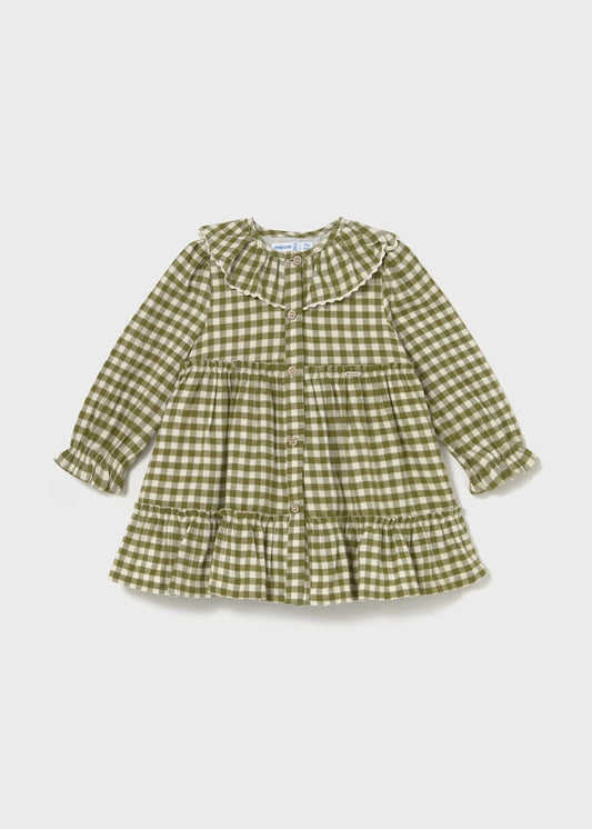 MAYORAL BABY GINGHAM DRESS