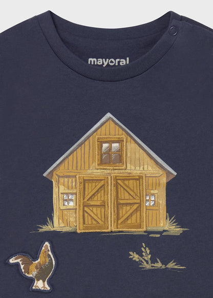 MAYORAL BABY INTERACTIVE FARM T SHIRT