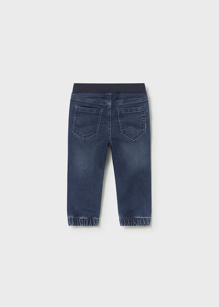 MAYORAL SOFT JEANS WITH ELASTIC WAISTBAND