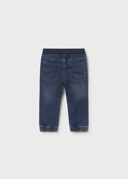 MAYORAL SOFT JEANS WITH ELASTIC WAISTBAND