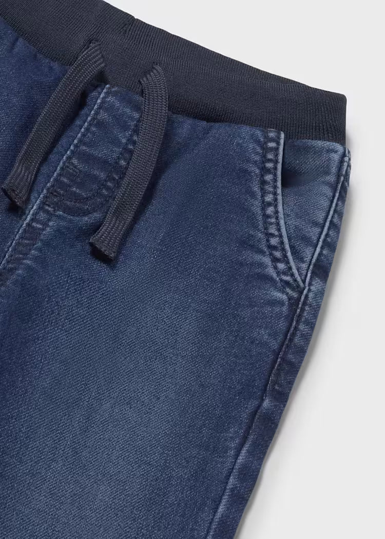 MAYORAL SOFT JEANS WITH ELASTIC WAISTBAND