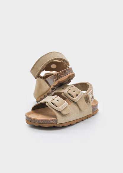 MAYORAL BABY LEATHER BUCKLE SANDAL
