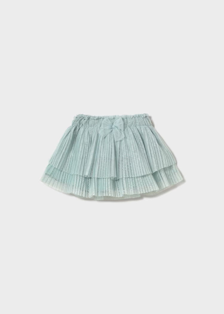 MAYORAL PLEATED TULLE SKIRT
