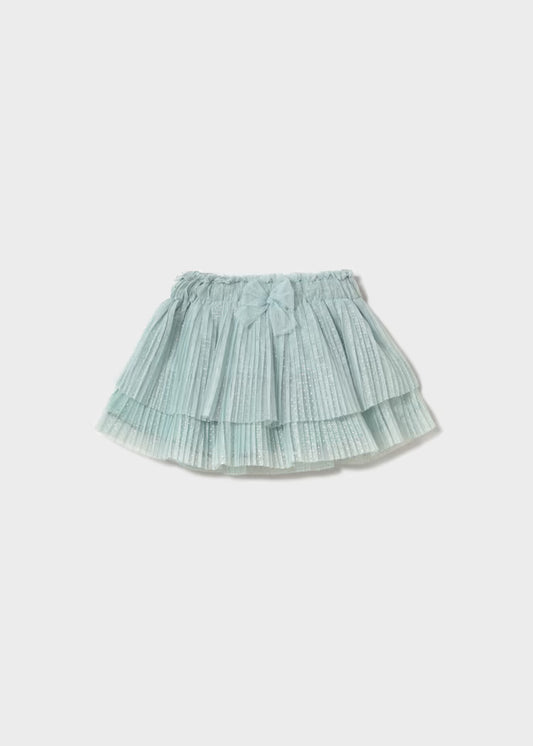 MAYORAL PLEATED TULLE SKIRT