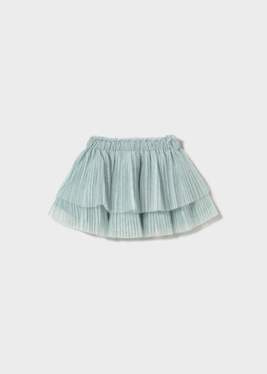 MAYORAL PLEATED TULLE SKIRT