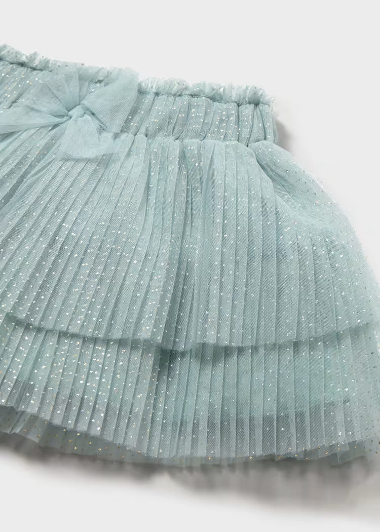 MAYORAL PLEATED TULLE SKIRT