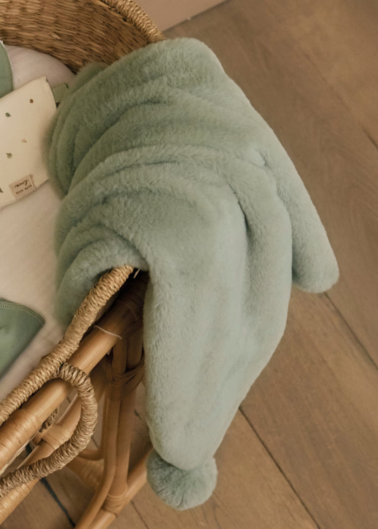MAYORAL BABY POM POM BLANKET