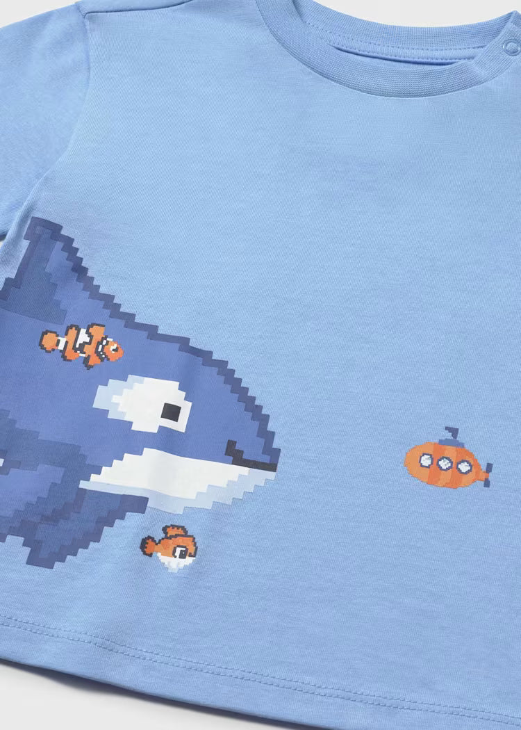 MAYORAL BABY SCREEN-PRINTED T-SHIRT