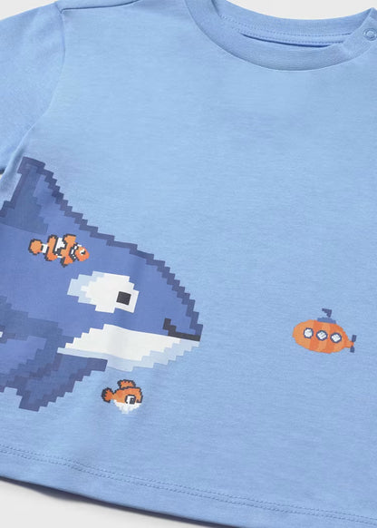 MAYORAL BABY SCREEN-PRINTED T-SHIRT