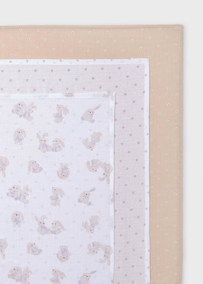 MAYORAL BABY 3 GAUZE SET BETTER COTTON