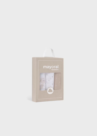MAYORAL BABY 3 GAUZE SET BETTER COTTON