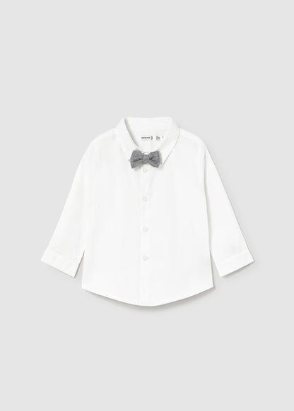 MAYORAL BABY SHIRT WITH BOWTIE