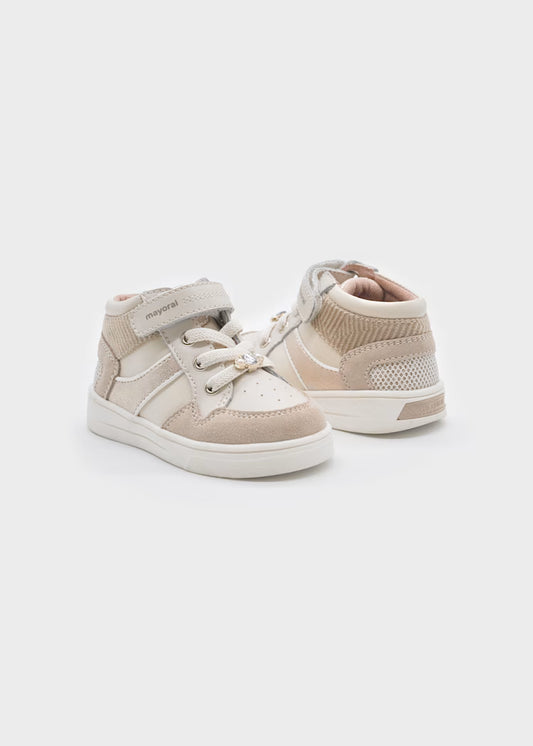 MAYORAL BABY SUEDE TRAINERS