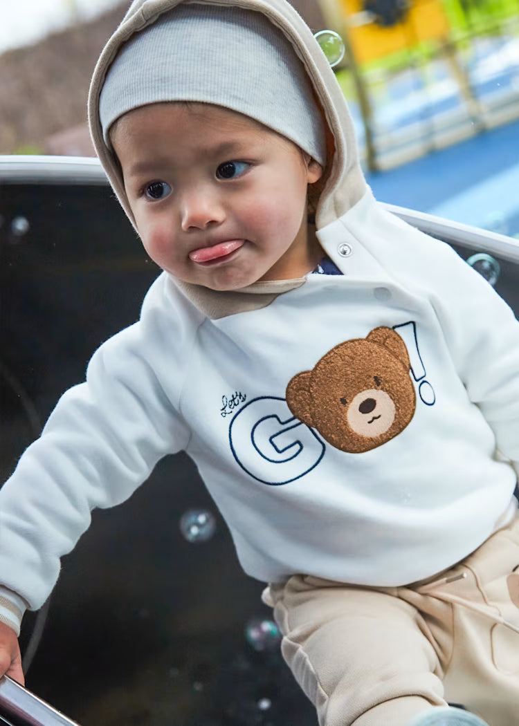 MAYORAL BABY TEDDY BEAR HOODY