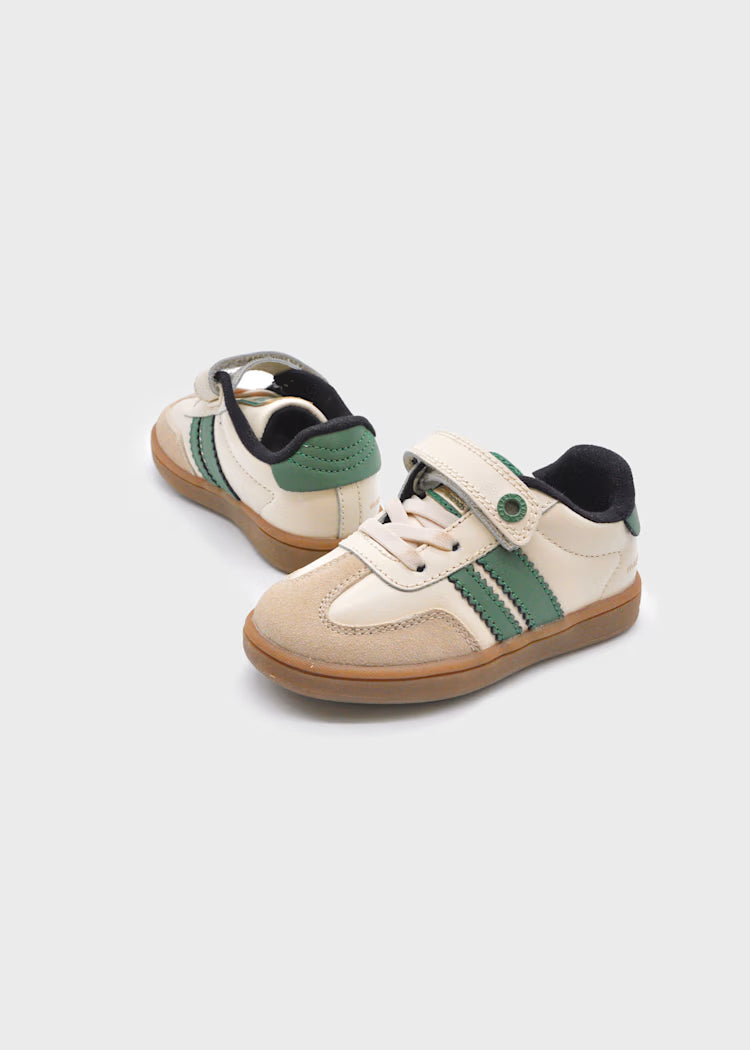 MAYORAL BABY LEATHER TRAINERS