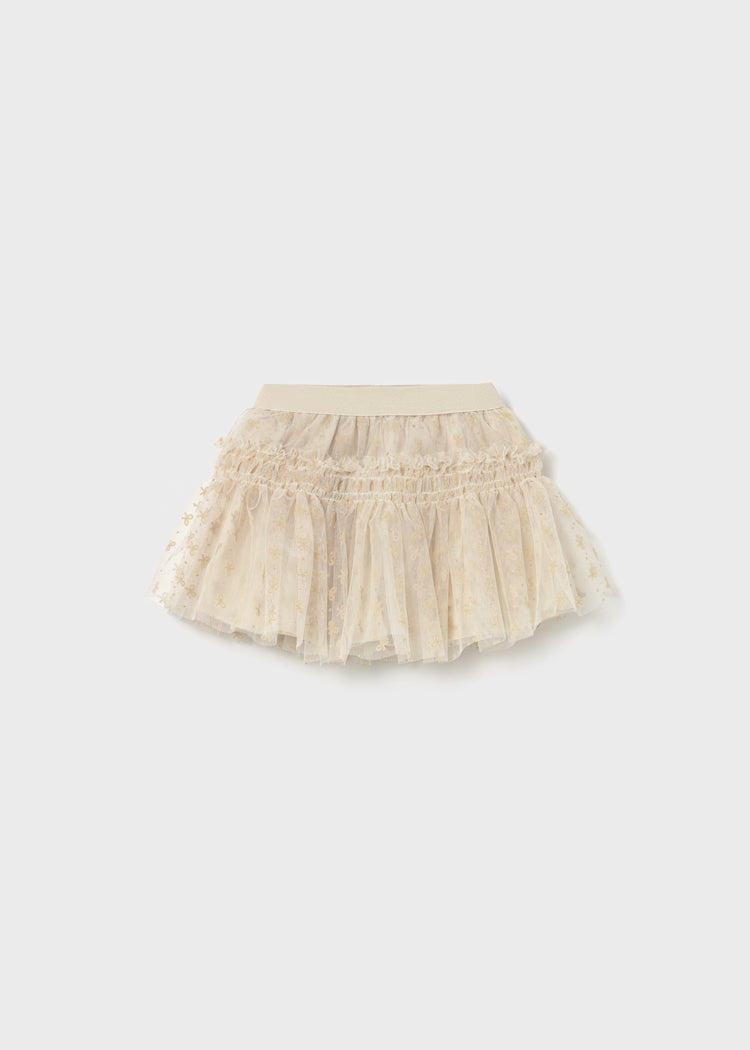 MAYORAL BABY TULLE POLKA DOT SKIRT