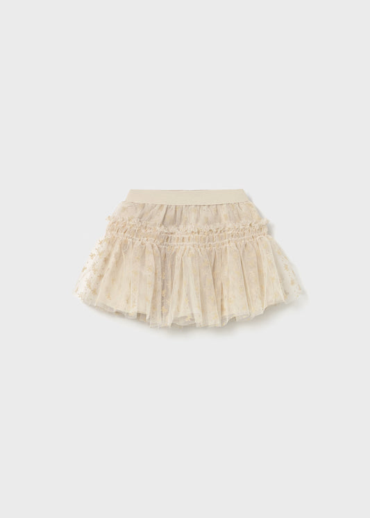 MAYORAL BABY TULLE POLKA DOT SKIRT