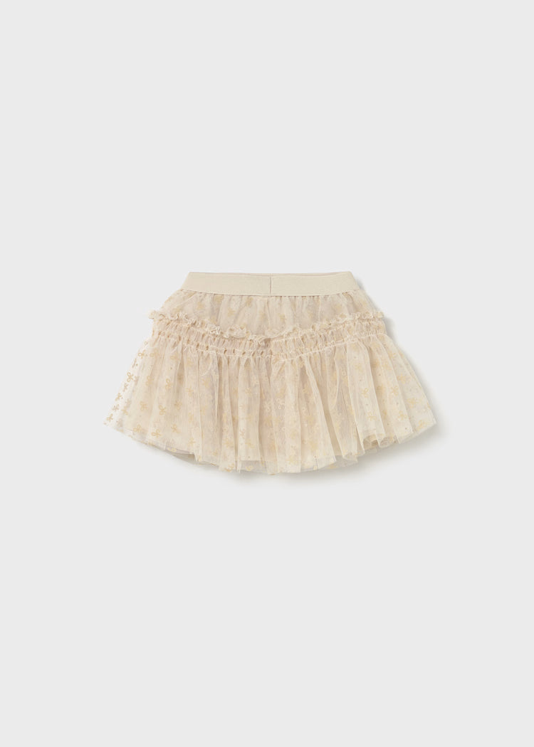 MAYORAL BABY TULLE POLKA DOT SKIRT