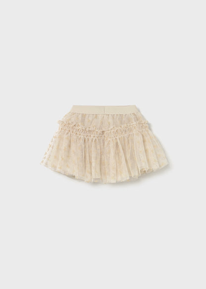 MAYORAL BABY TULLE POLKA DOT SKIRT