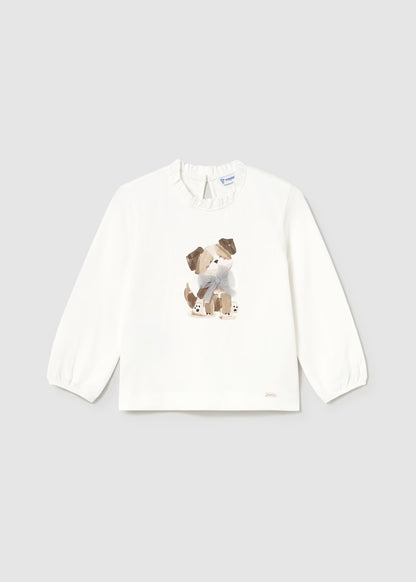 MAYORAL BABY APPLIQUE T SHIRT