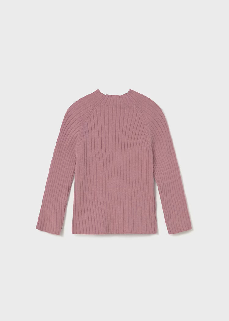 MAYORAL GIRLS KNITTED MID HIGH NECK JUMPER