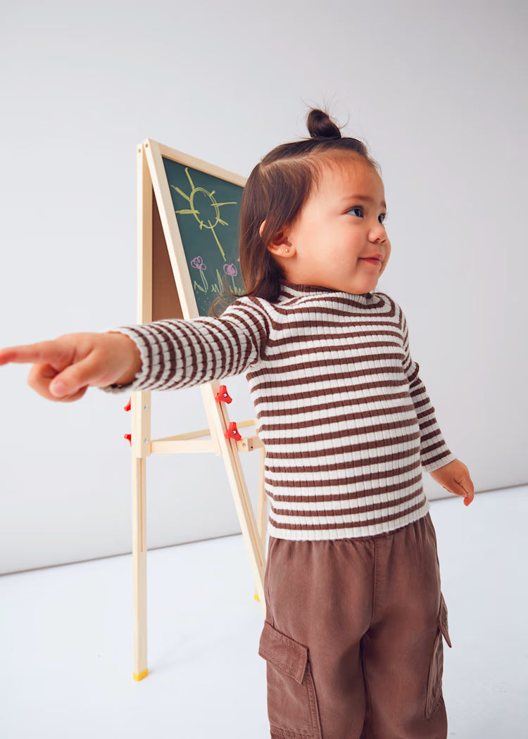 MAYORAL KNITTED JUMPER WITH MID HIGH NECK