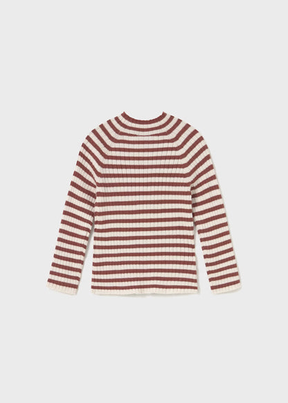 MAYORAL KNITTED JUMPER WITH MID HIGH NECK