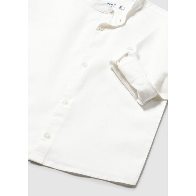 MAYORAL MAO COLLAR LINEN SHIRT