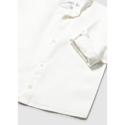 MAYORAL MAO COLLAR LINEN SHIRT