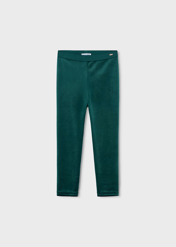 MAYORAL GIRLS BASIC VELVET LEGGINGS