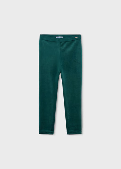 MAYORAL GIRLS BASIC VELVET LEGGINGS