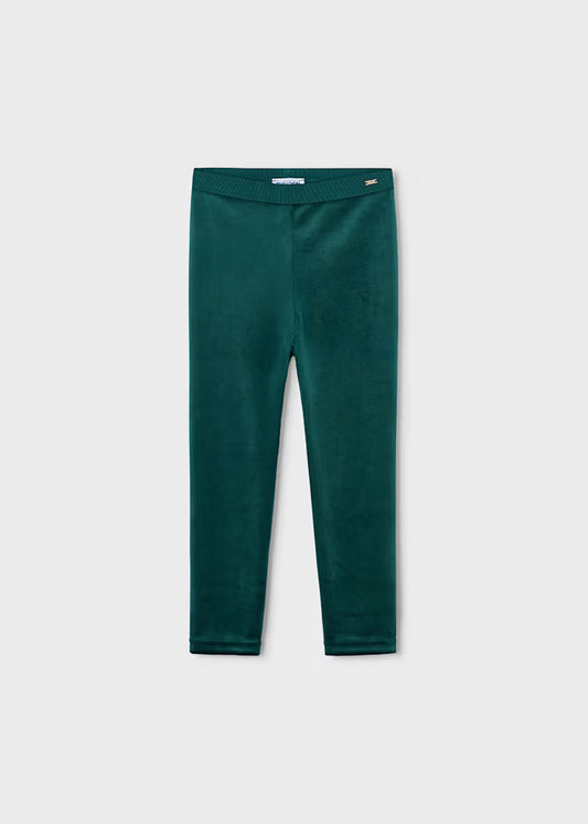 MAYORAL GIRLS BASIC VELVET LEGGINGS